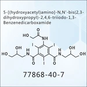 5 - [(hydroxyacetyl) amino] -N, N'-bis (2,3-dihydroxypropyl) -2,4,6-trijood-1,3-benzeendicarboxamide